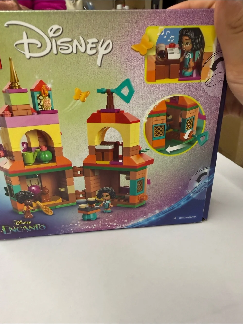 New! SET Lego Disney Encanto Pink and Purple Flower Tower Colorful Play Castle - Picture 5 of 5
